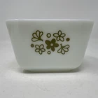 Vtg 1970s Pyrex Spring Blossom Crazy Daisy 501B 12oz Refrigerator Dish NO LID