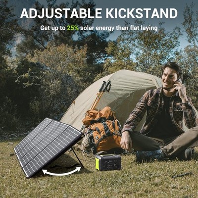 PAXCESS RM120 120 Watt 18 Volt Portable Outdoor Folding Solar