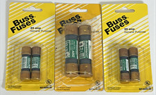 Lot of 3 NOS Bussmann Buss Cartridge Fuses 30 AMP 50 AMP