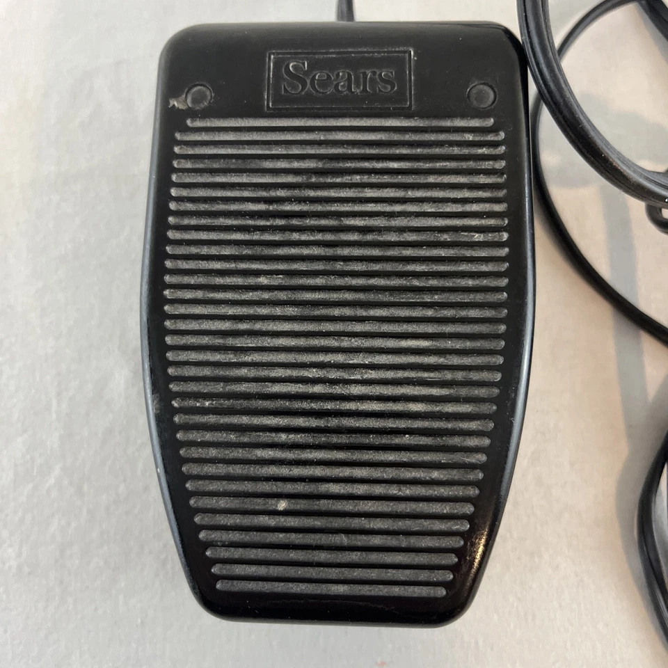 Sears Sewing Machine Pedal Model No. 6802 Untested FOR PARTS ONLY - Image 2 of 4