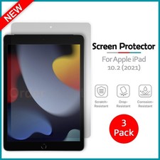 3-Pack Screen Protector For Apple iPad 10.2 2021