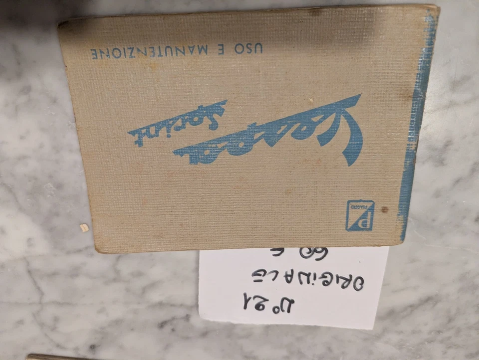 Libretto Uso E Manutenzione Piaggio Vespa Epoca Anni 70 - Immagine 3 di 4