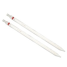 2 Pcs Graduated Dropper Pipettes 50ml Borosilicate Glass Pipette Clear