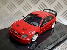 1/43 Autoart Citroen Xsara WRC 2004 Plain Body Version Red minicar Age14+