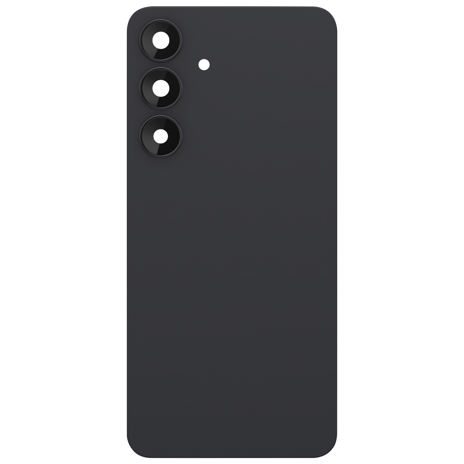 Cache batterie pour Galaxy S25 FE Clappio en verre haute finition avec adhésif