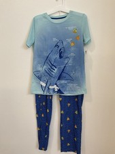 Boys Cat  Jack Blue Pajama Set