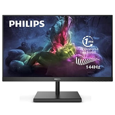 Philips 27'' FHD 144Hz 1ms Adaptive-Sync Gaming Monitor BLACK 272E1GSJ