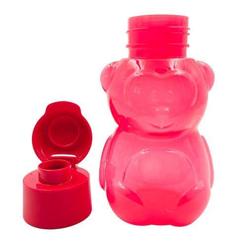 Tupperware Dino Bear Snowman Plastic Eco Drink Water Bottles 350ml Set - Picture 15 of 15
