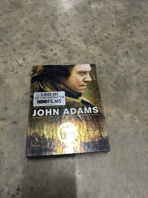 John Adams (DVD, 2008, 3-Disc Set) HBO Films Pulitzer Prize Emmy Award Winner