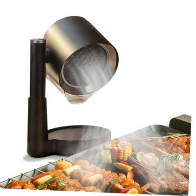 Portable Range Hood - Detachable Aluminum Grease Filter, 3 Speed Exhaust Black