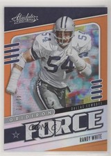2019 Panini Absolute Gridiron Force Orange Spectrum 41/75 Randy White HOF 14gy