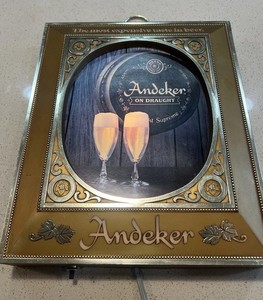 Andeker Beer Sign | eBay