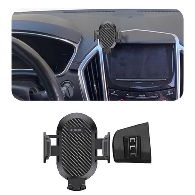 AOUKKL Car Phone Holder Fits for Cadillac SRX 2013-2016 2013-2016, Black