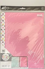 The Happy Planner - Paper - 9"x 7" 40ct Refill - "BIG ideas"