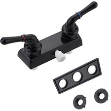 Camper Shower Dual Faucet, RV Shower Faucet Replacement,RV Shower Faucet Valv...