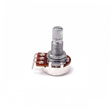 Alnicov Mini Guitar Potentiometers Pots A500K Long Split Shaft Tone Volume