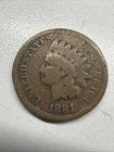 New Listing1881 Indian Head Cent Penny  Very Nice Details “Actual Coin Pictured"