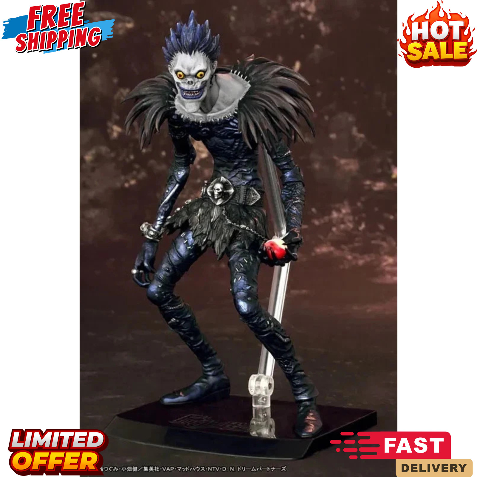 Figutto Figma Death Note Character Ryuk PVC Figure Toy