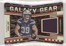 2019 Obsidian Galaxy Gear Relics Electric Etch Orange 14/50 Joey Bosa 04a6