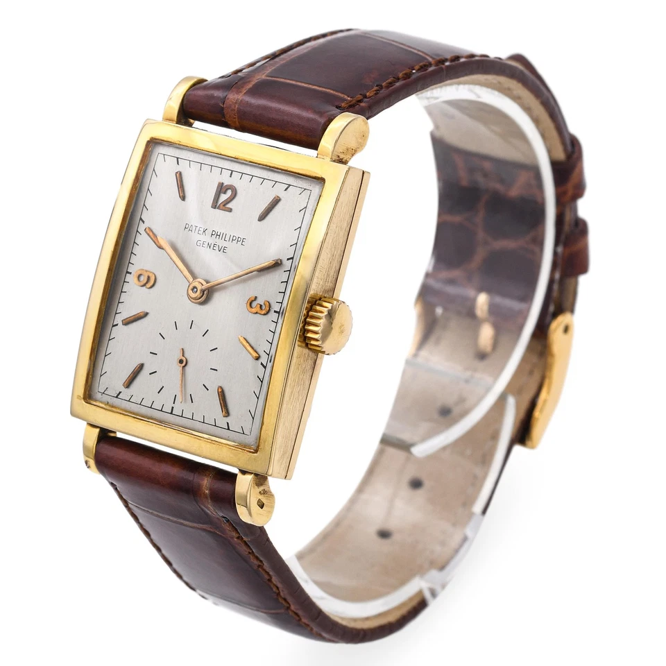 Vintage Patek Philippe Geneve 18k Yellow Gold Ref. 1564 Men's Watch - Image 2 of 4