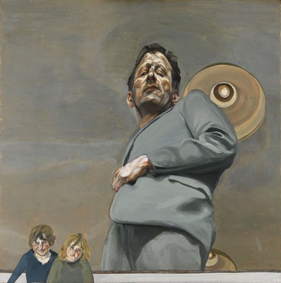 Lucian Freud(Handmade) Signed Oil Painting on Canvas 16x20 in Expressionism ..