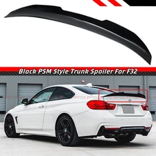 For 14-20 BMW F32 428i 430i 435i 440i PSM Style Glossy Black Trunk Spoiler
