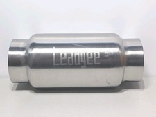 3 Inlet Outlet Exhaust Resonator 9 Overall Length Center Straight Through