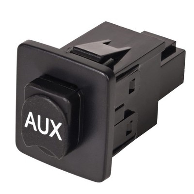 Aux Port Replacement Auxiliary Input Jack Compatible 39112-TA0-A01, Black 