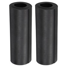 2 Pcs Magnetic Fireplace Draft Stopper Fireplace Vent Cover Blocker Black 36x4"
