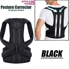Adjustable Posture Corrector Back Shoulder Support Correct Brace Belt Men-Women