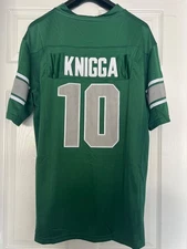 NOAH KNIGGA EASTERN MICHIGAN EAGLES JERSEY GREEN MEDIUM LARGE X-LARGE