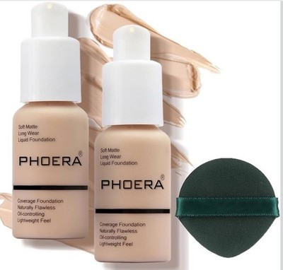 PHOERA Foundation 2er Set,