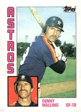 1984 Topps #36 Denny Walling