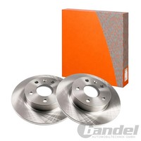 2X Dr!Ve+ Bremsscheiben 264Mm Voll Hinten Passend FüR Opel Astra Combo Corsa MER