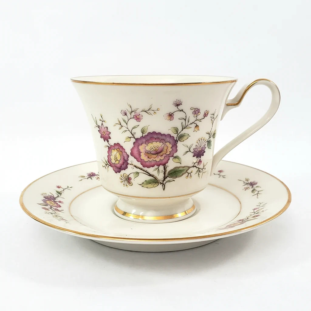 Vintage Porcelain 5 Piece Place Setting Dinnerware Set ASIAN SONG  by Noritake