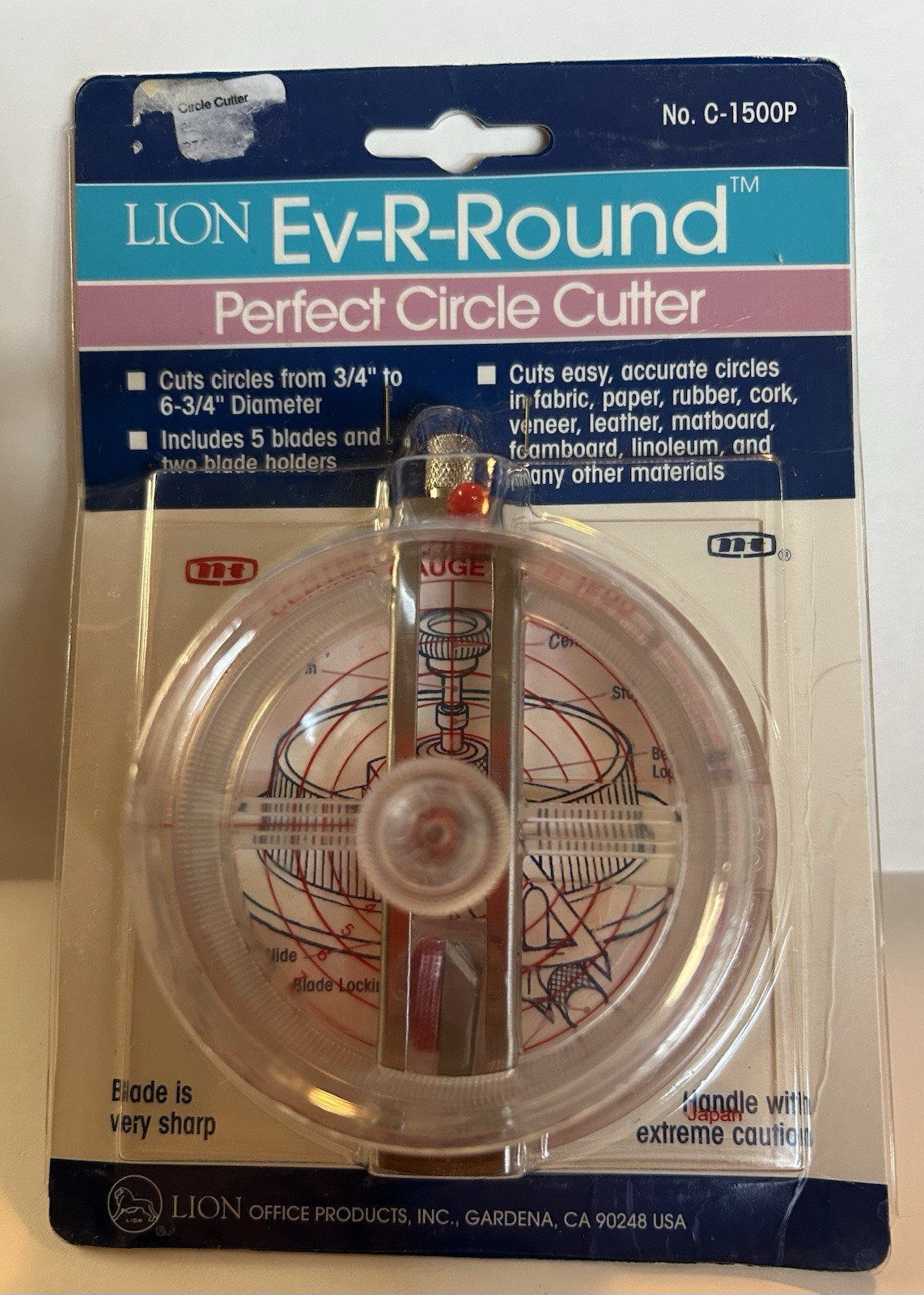 Lion EV-R-Round Circle Cutter - circle cutter