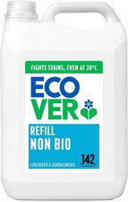 Ecover Non Bio Laundry Detergent 5L Refill 142 Washes Lavender & Sandalwood 5.51 per litre