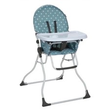 Babideal Dinah Portable Highchair For Toddlers, Blue Dot, Distressed Pkg