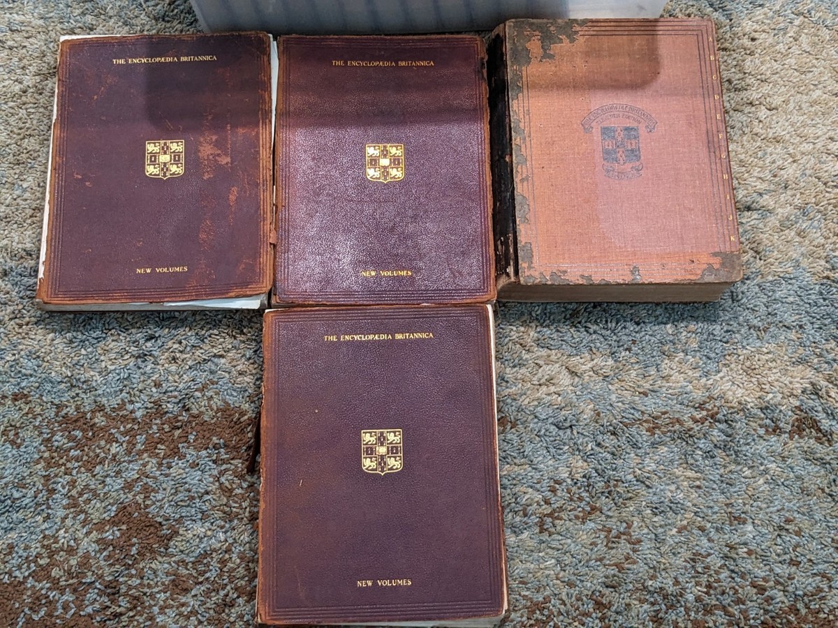 Leather Bound Full Set of 1911 Encyclopedia Britannica - 11th
