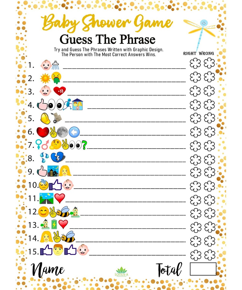 Emoji Baby Shower Unique Games Baby Shower Games 40 Cards Emoji Pictionary  Fun Guessing Game, image size:1000x1200
