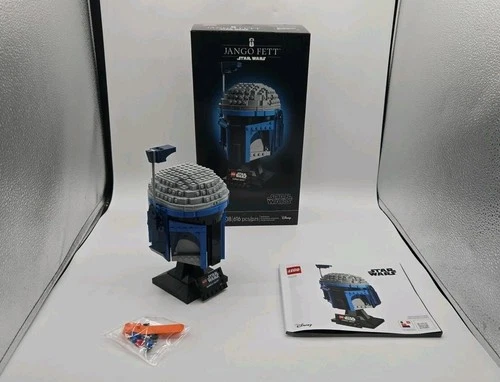 LEGO Star Wars Jango Fett Helmet 75408  616 Pieces Complete Manual Box See Photo