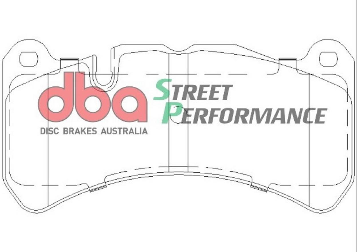 Disc Brakes Australia Front Disc Brake Pad Set for 2017 Maserati GranTurismo