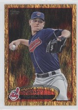 2012 Topps Gold Sparkle Josh Tomlin #583 1l2