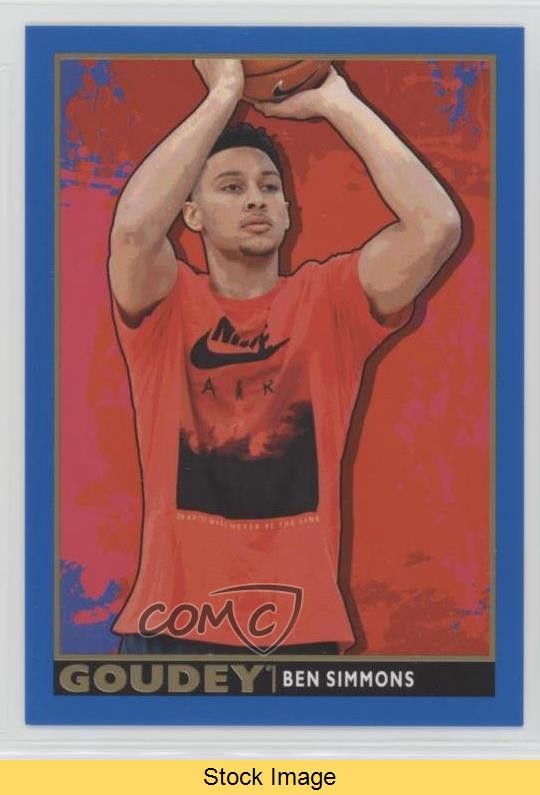 2017 Upper Deck Goodwin Champions Goudey Royal Blue Ben Simmons #G1 READ 0kp6