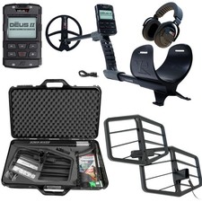 XP Deus II Metal Detector with XTREM Hunter   RC, 9" Coil, WSAXL-ST Headphones