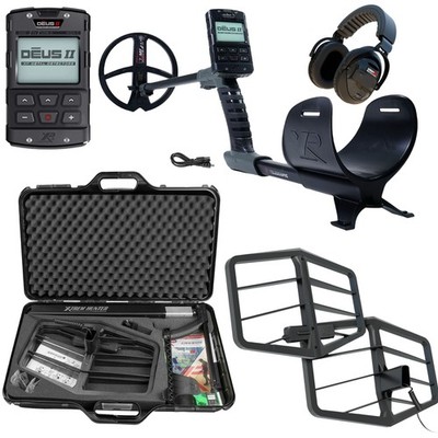 XP Deus II Metal Detector with XTREM Hunter   RC, 9'' Coil, WSAXL-ST Headphones