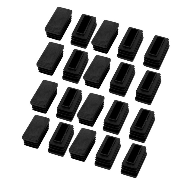 20 StüCk 30Mmx15Mm Rohrschutzkappen Kappen Endkappen FußKappen Stuhlkappen-image