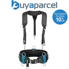 Makita E-05321 Blue Super Heavyweight Tool Belt Strap System + Heavy Duty Braces