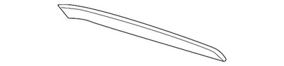 Genuine GM Ash Burl Passenger Side Front Door Trim Panel Applique 15781641