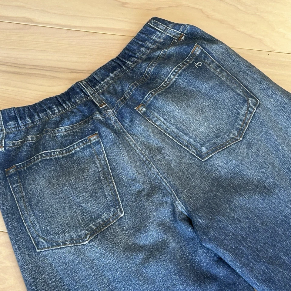 Rag Bone Miramar Wide-Leg Pants Cotton Terry Women’s Small - Image 4 of 4